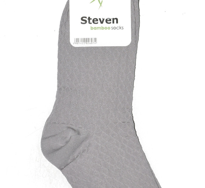 Dámské vzorované ponožky Steven Bamboo art.125