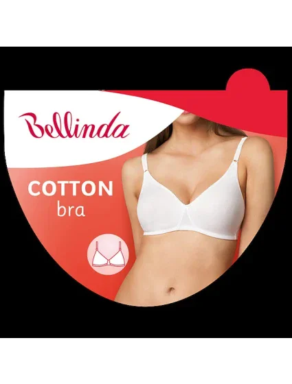 Nevyztužená bavlněná podprsenka COTTON BRA - BELLINDA - bílá Nevyztužená bavlněná podprsenka COTTON BRA - BELLINDA - bílá