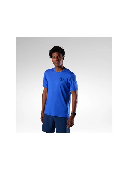 Pánské tričko ROSSIGNOL M Graphic Active Tee, modré Pánské tričko ROSSIGNOL M Graphic Active Tee, modré