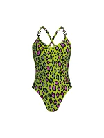Style Antonia jednodílné plavky 7706 apple green - RosaFaia