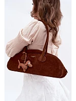 Kožená kabelka s přívěskem Camel model 22111644 - Flora&Co