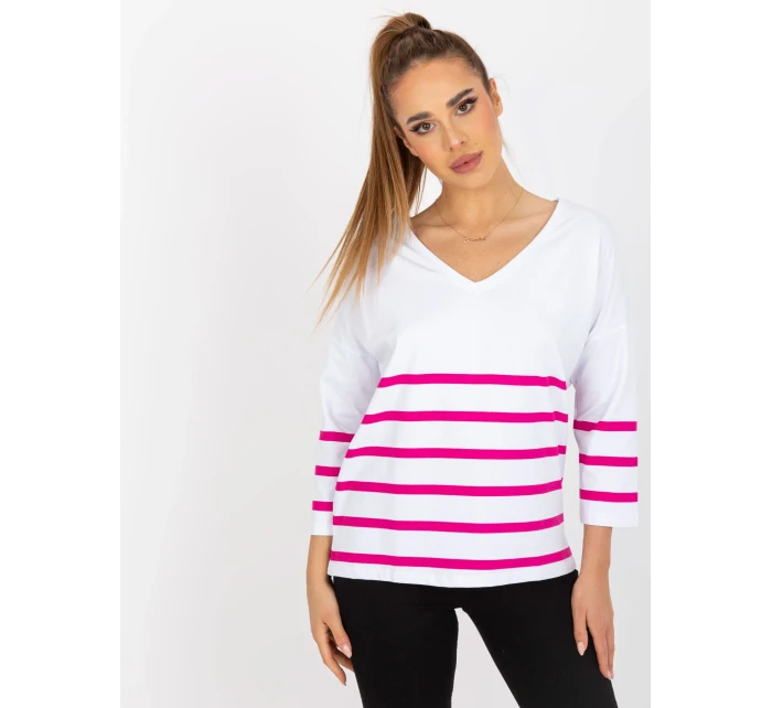 Halenka RV BZ 8008.63 bílá a růžová