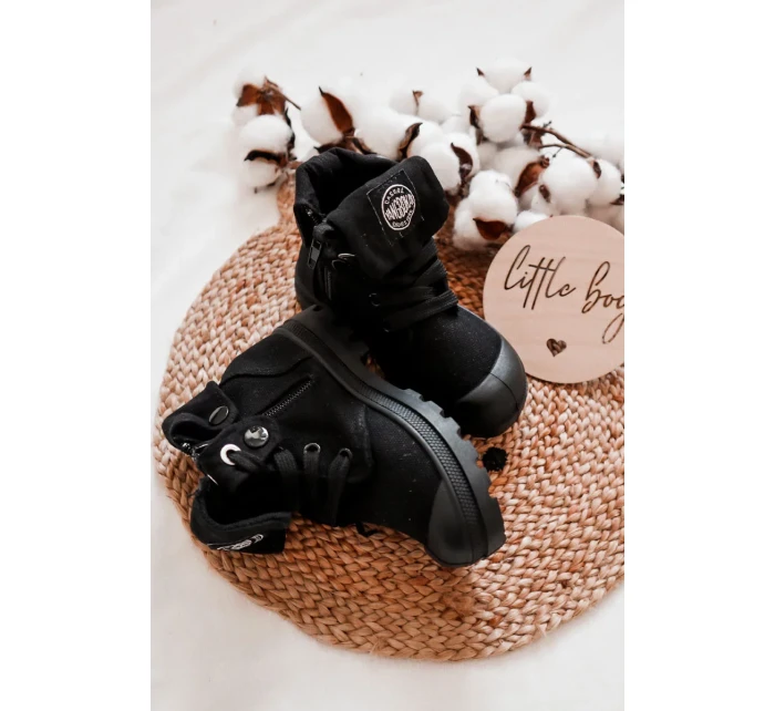 Dětské vysoké tenisky Černe Tobby Dětské vysoké tenisky Černe Tobby