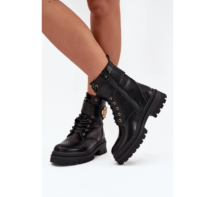 Dámské zateplené workery Fiorena – černé Dámské zateplené workery Fiorena – černé