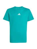 Dětské tričko adidas Essentials Tee 160 zelené JW0005