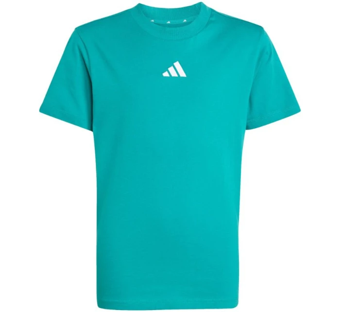 Dětské tričko adidas Essentials Tee 160 zelené JW0005