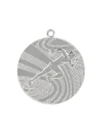 Stříbrná medaile - běh - ocelová medaile