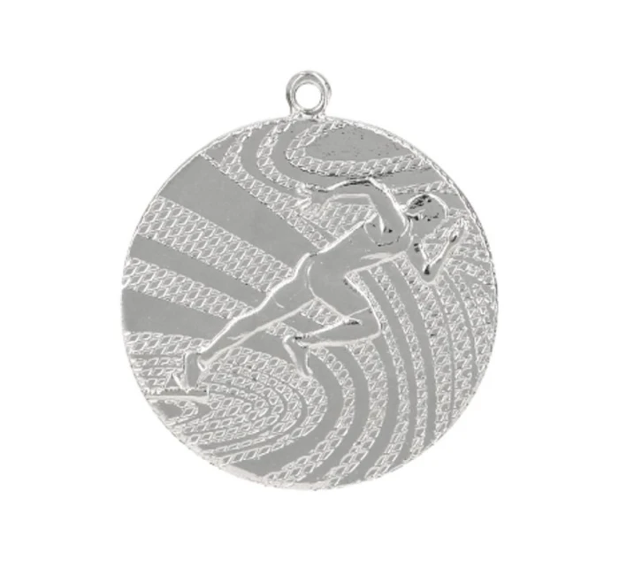 Stříbrná medaile - běh - ocelová medaile