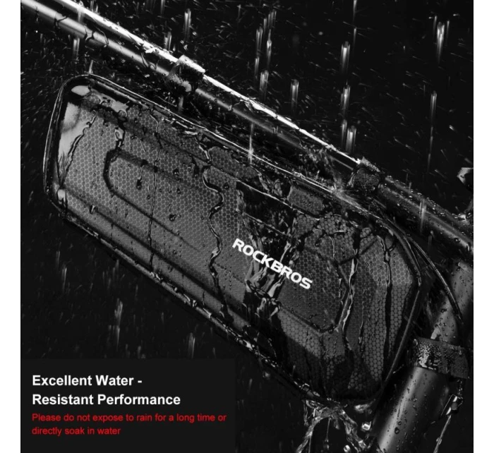 Brašna Rockbros pod rám 1,5 l, černá B66