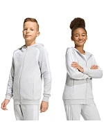 Dětská mikina adidas Tiro 26 League Sweat Full Zip Hoodie šedá KF3323