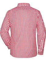 JN 638 Popelínová kostkovaná košile styl red/white model 22487425 - Daiber JN 638 Popelínová kostkovaná košile styl red/white model 22487425 - Daiber