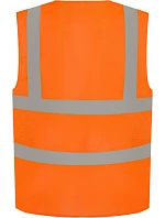 HVW 120 HiVis síťovaná bezpečnostní vesta model 22502249 hi vis orange - Yoko HVW 120 HiVis síťovaná bezpečnostní vesta model 22502249 hi vis orange - Yoko
