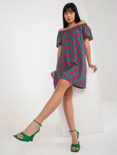 Dámské šaty  D73771R30145J zelená - FPrice