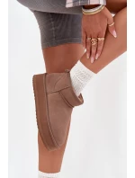 Dámské semišové sněhule Vinceza na platformě – béžové Dámské semišové sněhule Vinceza na platformě – béžové