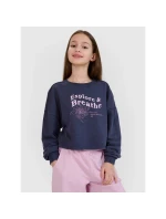 Dívčí mikina bez kapuce 4F 4FJWSS25TSWSF1483-22S Dívčí mikina bez kapuce 4F 4FJWSS25TSWSF1483-22S