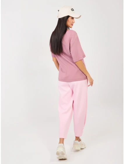 Kalhoty MI SP P6224.71 světle růžové