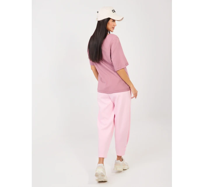 Kalhoty MI SP P6224.71 světle růžové