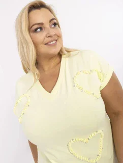 Bluzka RV BZ model 21072724 jasny żółty - FPrice