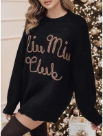 Dámský svetr  v jedné velikosti s černý Dstreet model 21982123 - FashionStreet