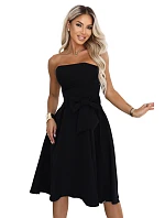 sukienka midi bez z  czarna model 22550994 - numoco