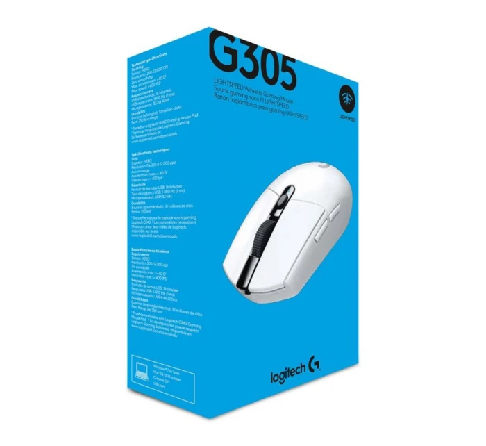 Myš GAMING MOUSE G305 Wireless White Myš GAMING MOUSE G305 Wireless White