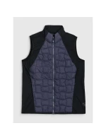 Dámská trekingová bunda bez rukávů 4F 4FWSS25TVJAF180-22S s výplní Primaloft Black Dámská trekingová bunda bez rukávů 4F 4FWSS25TVJAF180-22S s výplní Primaloft Black