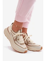 Dámské Sportovní Boty Big Star TT274571 HI-POLY SYSTEM Béžové Dámské Sportovní Boty Big Star TT274571 HI-POLY SYSTEM Béžové