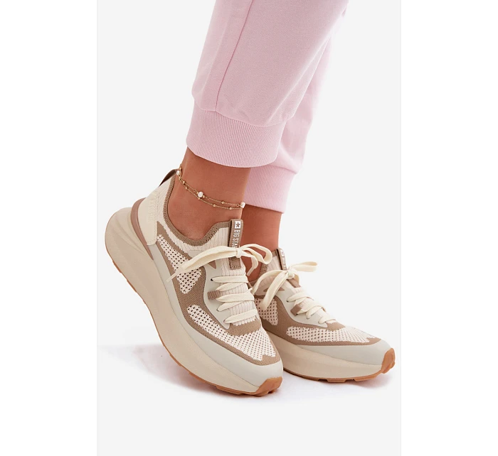 Dámské Sportovní Boty Big Star TT274571 HI-POLY SYSTEM Béžové Dámské Sportovní Boty Big Star TT274571 HI-POLY SYSTEM Béžové