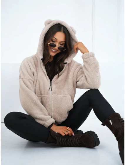 Bluza CS BL model 21920753 jasny beżowy - FPrice Bluza CS BL model 21920753 jasny beżowy - FPrice