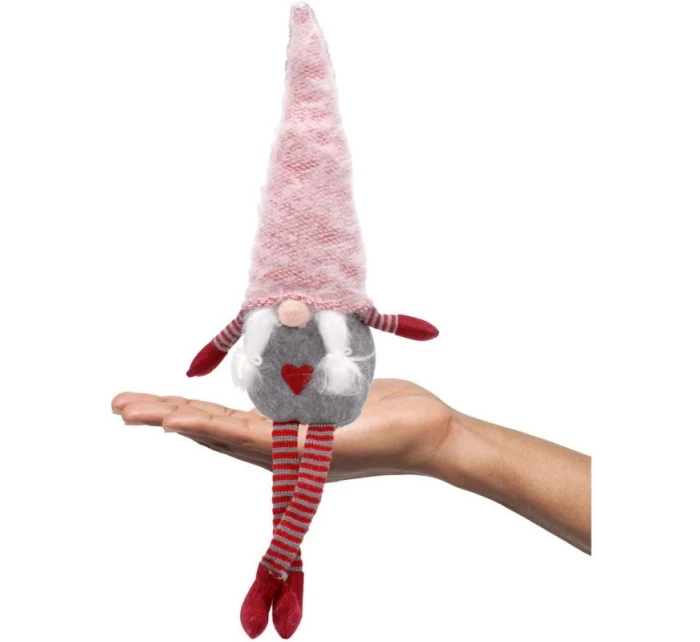 DÁMA TRPASLÍK S HUŇATÝM KLOBOUKEM 45+36CM