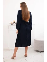 Šaty se  lemem námořnictvo model 21908517 - K-Fashion