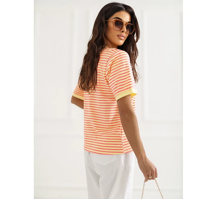 T shirt IT TS model 22084199 żółty - FPrice T shirt IT TS model 22084199 żółty - FPrice