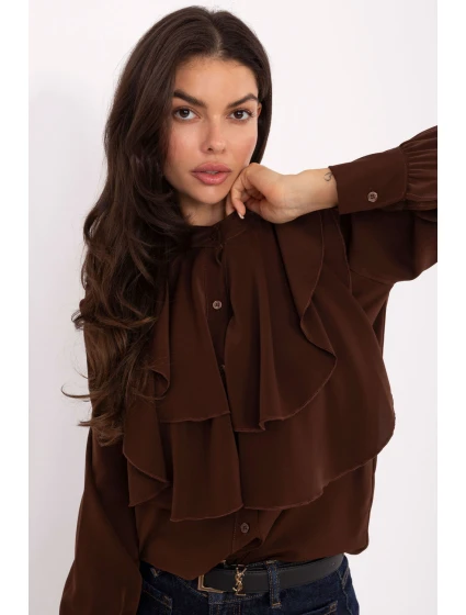 Košile s dlouhým rukávem  model 220563 Rue Paris