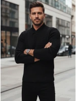 Pánský černý svetr model 21995262 - Dstreet
