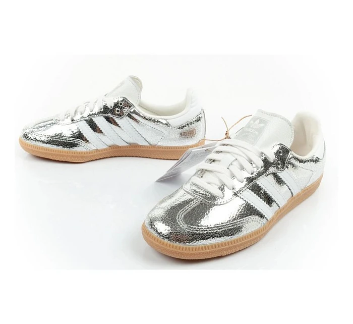 Adidas dámské sportovní boty Samba OG silver sneakers fashion leather dámské