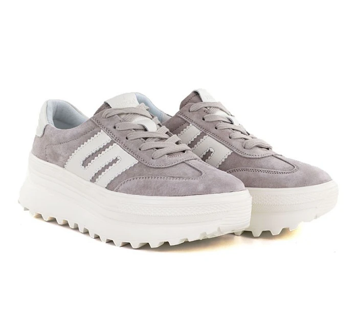 Dámské kožené boty na platformě béžové Vinceza 79614 dámské Dámské kožené boty na platformě béžové Vinceza 79614 dámské