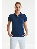 Russell Athletic 566F Dámské elastické piqué polo 10.566F classic red Russell Athletic 566F Dámské elastické piqué polo 10.566F classic red