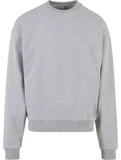 Build your Brand BY 205 Mikina z těžké bavlny "Ultra Heavy" 56.0205 heather grey