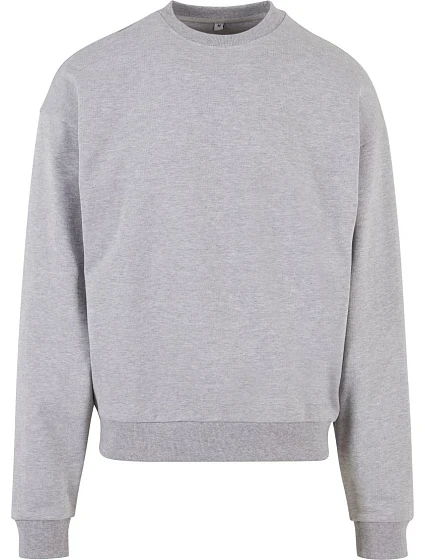 Build your Brand BY 205 Mikina z těžké bavlny "Ultra Heavy" 56.0205 heather grey Build your Brand BY 205 Mikina z těžké bavlny "Ultra Heavy" 56.0205 heather grey
