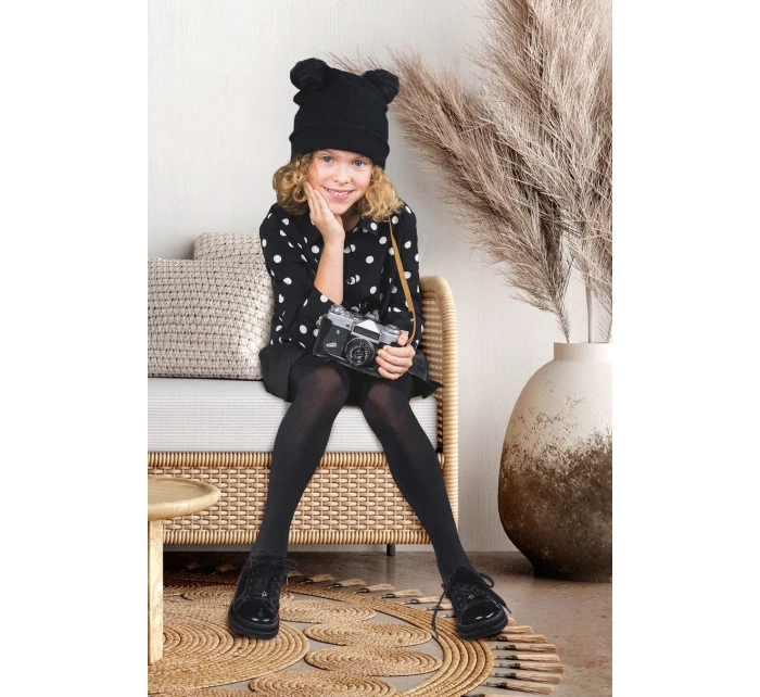 Dívčí 3D punčocháče z mikrovlákna Nadja Junior DR2315