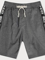 Pánské krátké šortky tmavě šedé (8K933-5)