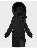 zimní dámská bunda s kapucí, černá model 22545427 - J.STYLE zimní dámská bunda s kapucí, černá model 22545427 - J.STYLE
