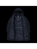 Dámský zimní kabát s kapucí CMP zateplená nepromokavá bunda černá (34K0096/N950)