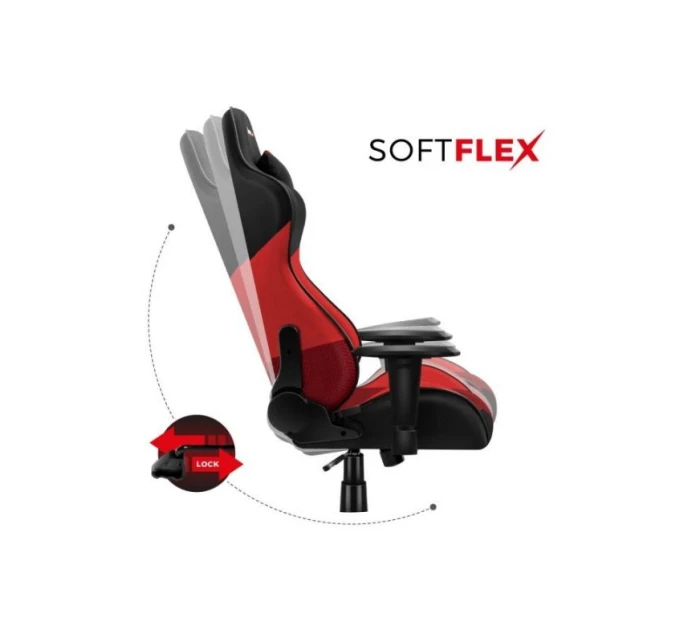 Herní židle Force model 21325954 Red Mesh - Huzaro