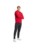 Pánská mikina Entrada 26 FZ Hoody červená model 21867210 pánské - ADIDAS