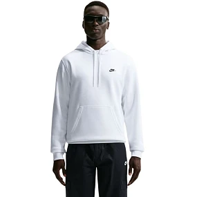 Pánská mikina Nike Club BB, bílá, FN3859, velikost 100 M