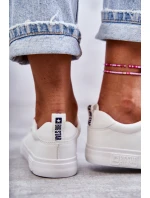 Dámské tenisky Kožené Big Star KK274005 Bílé Dámské tenisky Kožené Big Star KK274005 Bílé