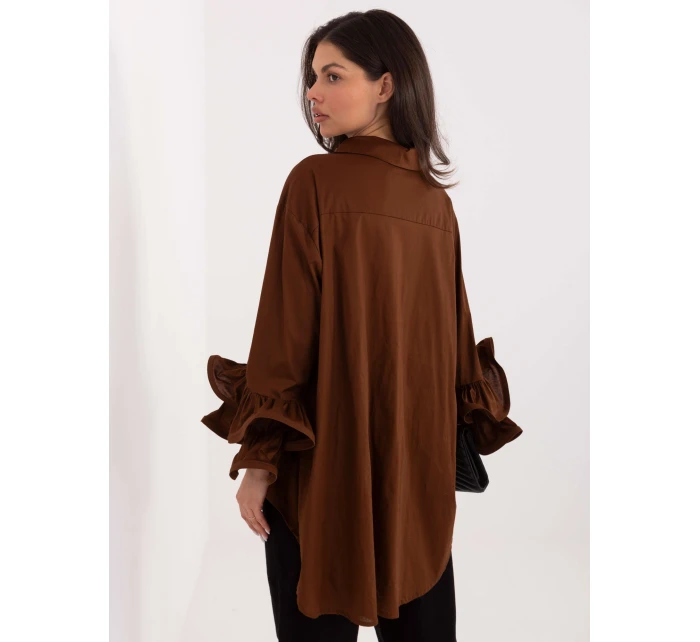 Košile IT KS 8381.56 hnědá