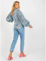 Dámská košile LK KS  černá a modrá  model 18132708 - FPrice