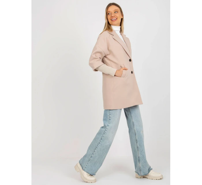Dámský kabát TW CZ BI model 18309907 béžová - FPrice
